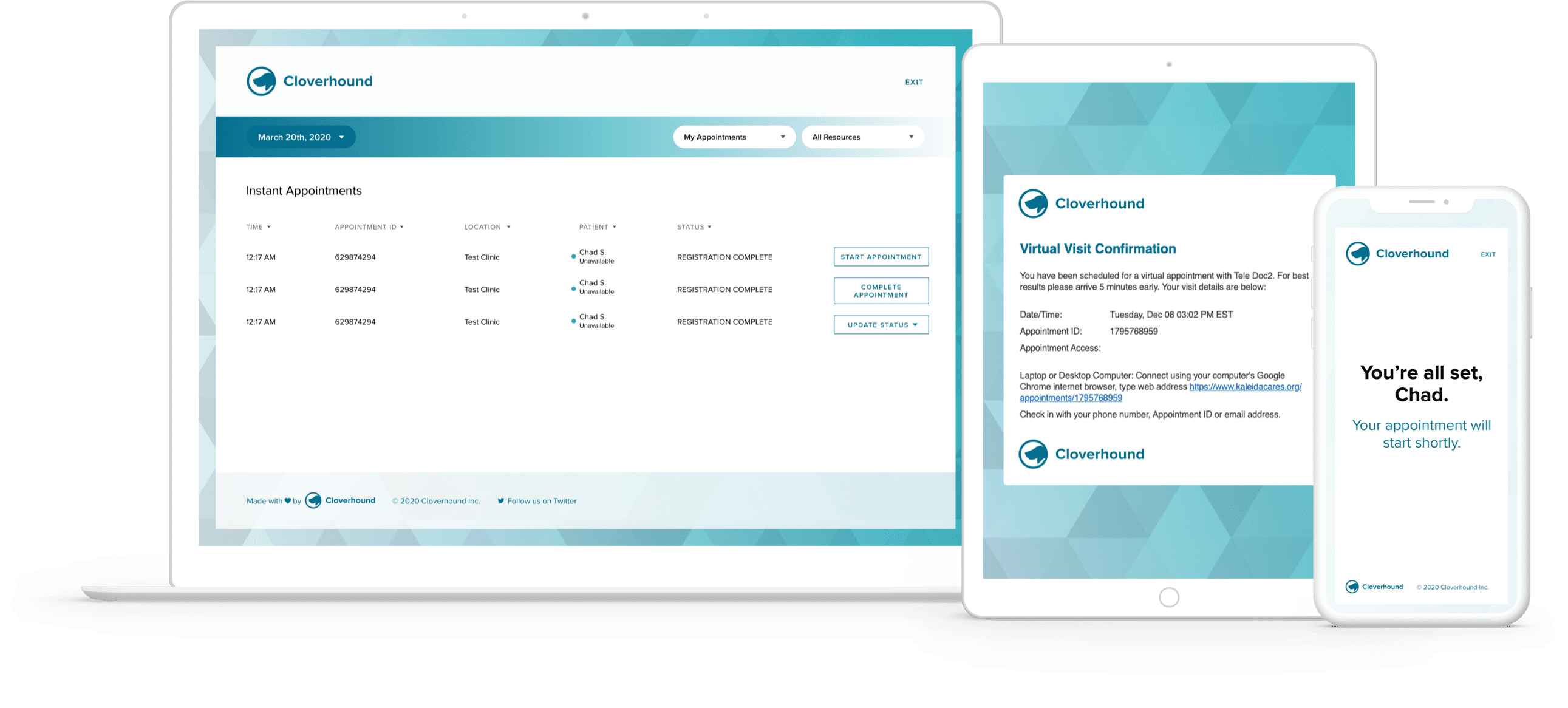 Cloverhound Connect platform